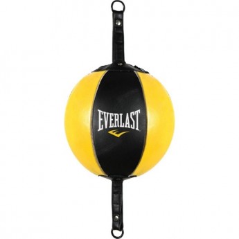 Груша EVERLAST на растяжках 18см черно/желтая Груша EVERLAST на растяжках 18см черно/желтая