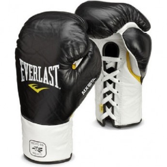 Перчатки боевые EVERLAST MX PRO FIGHT 10oz черные