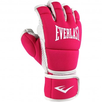 Перчатки тренировочные EVERLAST CORE KICKBOXING SM розовые