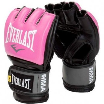 Перчатки тренировочные EVERLAST PRO STYLE GRAPPLING SM розовые