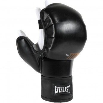 Перчатки тренировочные EVERLAST TITAN HYBRID SM черные