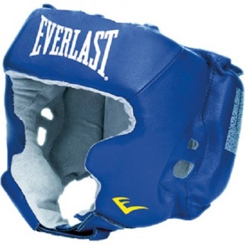 Шлем с защитой щек EVERLAST USA BOXING CHEEK L синий