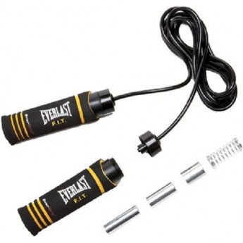 Скакалка EVERLAST пластик с утяж. EVERGRIP WHEIGHTED (675гр., 270 см.)