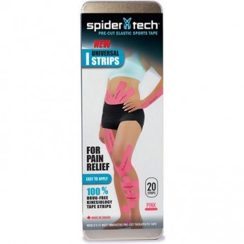 Тейп преднарезанный EVERLAST 20шт. розовый